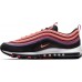 Nike Men's Air Max 97 Black/Red/Orange Shoes Nike Men's Air Max 97 Black/Red/Orange Shoes