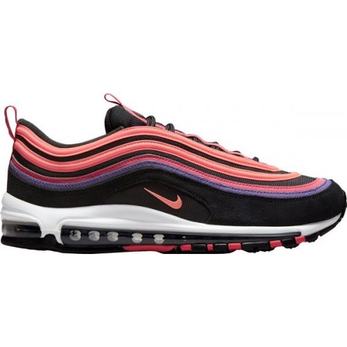 Nike Men's Air Max 97 Black/Red/Orange Shoes Nike Men's Air Max 97 Black/Red/Orange Shoes