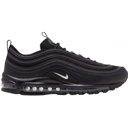 Nike Men's Air Max 97 Black/White/Anthracite Shoes Nike Men's Air Max 97 Black/White/Anthracite Shoes