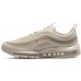 Nike Men's Air Max 97 Cream/Light Brown/Grey Shoes