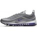 Nike Men's Air Max 97 Silver/Purple Shoes