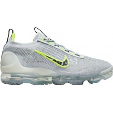 Nike Men's Air VaporMax 2021 FlyKnit Grey/Black/White Shoes