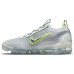 Nike Men's Air VaporMax 2021 FlyKnit Grey/Black/White Shoes
