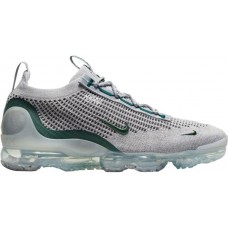 Nike Men's Air VaporMax 2021 FlyKnit Lt Bone/Teal/Mtlc Silv Shoes