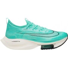 Nike Men's Air Zoom Alphafly Next% Running Turquoise/White Shoes