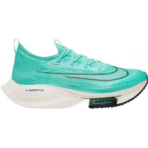 Nike Men's Air Zoom Alphafly Next% Running Turquoise/White Shoes Nike Men's Air Zoom Alphafly Next% Running Turquoise/White Shoes