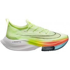 Nike Men's Air Zoom Alphafly Next% Running Volt/Orange/Black Shoes
