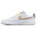 Nike Men's Court Vision Low White/Tan Shoes