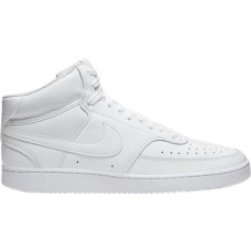 Nike Men's Court Vision Mid Wht/Wht/Wht Shoes Nike Men's Court Vision Mid Wht/Wht/Wht Shoes