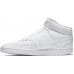 Nike Men's Court Vision Mid Wht/Wht/Wht Shoes Nike Men's Court Vision Mid Wht/Wht/Wht Shoes