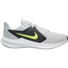 Nike Men's Downshifter 10 Running Grey/Volt Shoes Nike Men's Downshifter 10 Running Grey/Volt Shoes