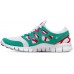 Nike Men's Free Run 2 White/Teal Shoes