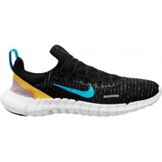 Nike Men's Free Run 5.0 Running Black/Blue/Grey Shoes