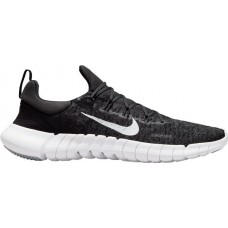 Nike Men's Free Run 5.0 Running Black/White Shoes Nike Men's Free Run 5.0 Running Black/White Shoes
