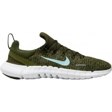Nike Men's Free Run 5.0 Running Cargo Khaki Shoes
