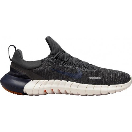 Nike Men's Free Run 5.0 Running Grey/White/Blue Shoes Nike Men's Free Run 5.0 Running Grey/White/Blue Shoes