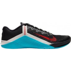 Nike Men's Metcon 6 Training Blk/Uni Red/Lt Blue Fury Shoes Nike Men's Metcon 6 Training Blk/Uni Red/Lt Blue Fury Shoes