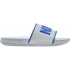 Nike Men's OffCourt Ltsmkgry/Ryl/Ltsmkgry Slides