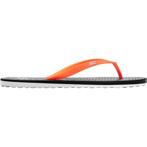 Nike Men's On Deck Flip Black/Orange Flops Nike Men's On Deck Flip Black/Orange Flops