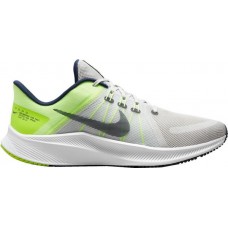 Nike Men's Quest 4 Running White/Volt Shoes Nike Men's Quest 4 Running White/Volt Shoes