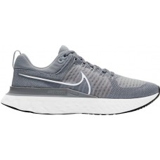 Nike Men's React Infinity Run Flyknit 2 Running Grey/White/Black Shoes