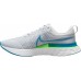 Nike Men's React Infinity Run Flyknit 2 Running Platinum/Blue Void Shoes