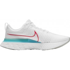 Nike Men's React Infinity Run Flyknit 2 Running White/Chile Red Shoes