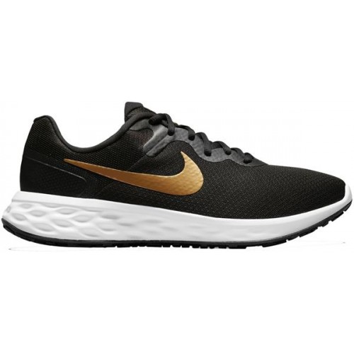 Nike Men's Revolution 6 Next Nature Running Black/Gold Shoes Nike Men's Revolution 6 Next Nature Running Black/Gold Shoes