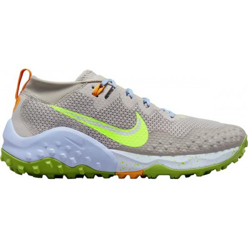 Nike Men's Wildhorse 7 Trail Running Base Grey/Volt Shoes Nike Men's Wildhorse 7 Trail Running Base Grey/Volt Shoes