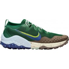 Nike Men's Wildhorse 7 Trail Running Green/White/Blue Shoes Nike Men's Wildhorse 7 Trail Running Green/White/Blue Shoes