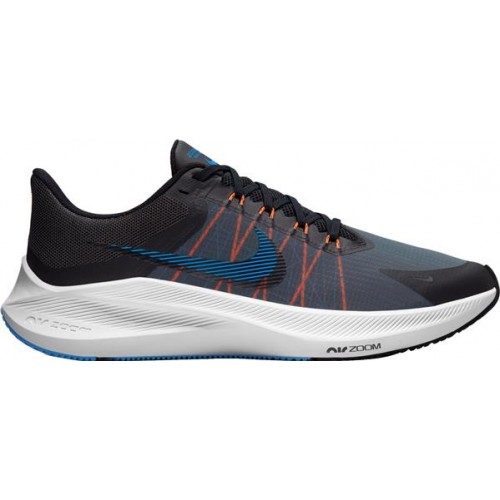 Nike Men's Winflo 8 Running Grey/Orange Shoes Nike Men's Winflo 8 Running Grey/Orange Shoes