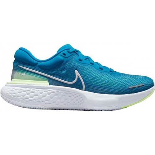 Nike Men's ZoomX Invincible Run Flyknit Running Armory Blue/White/Lime Shoes Nike Men's ZoomX Invincible Run Flyknit Running Armory Blue/White/Lime Shoes