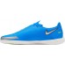 Nike Phantom GT Club Indoor Soccer Blue/Silver Shoes