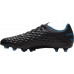 Nike Tiempo Legend 8 Club FG Soccer Black/Blue Cleats Nike Tiempo Legend 8 Club FG Soccer Black/Blue Cleats