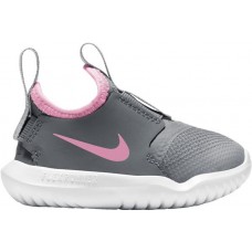 Nike Toddler Flex Runner Running Lt Smke Gry/Pnk Foam Fade Shoes