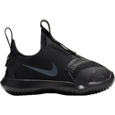 Nike Toddler Flex Runner Running Solid Black Shoes