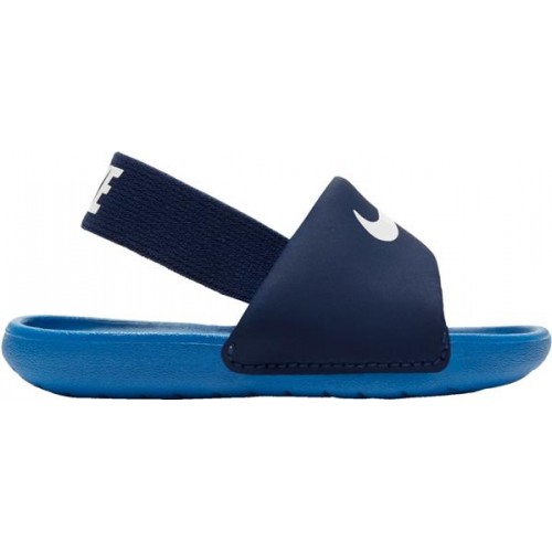 Nike Toddler Kawa Blue/White/Blue Slides Nike Toddler Kawa Blue/White/Blue Slides