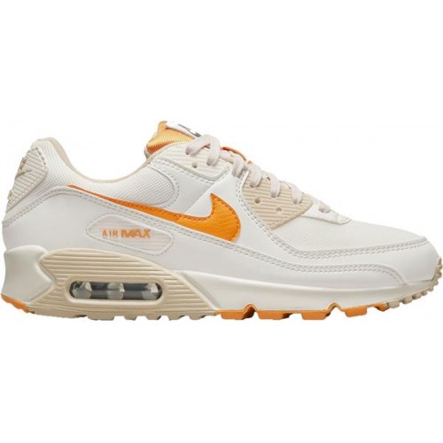 Nike Women's Air Max 90 Phntm/Ltcurry/Snd/Blk Shoes Nike Women's Air Max 90 Phntm/Ltcurry/Snd/Blk Shoes