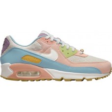 Nike Women's Air Max 90 Sail/Lt Orewood Brn Shoes