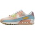 Nike Women's Air Max 90 Sail/Lt Orewood Brn Shoes