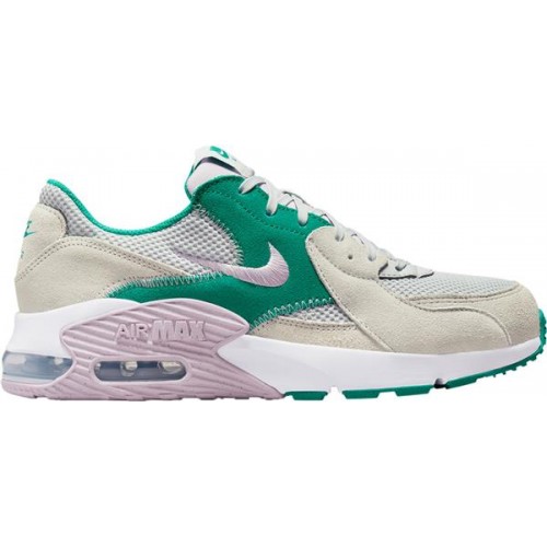 Nike Women's Air Max Excee Pure Platinum/Green Abyss Shoes Nike Women's Air Max Excee Pure Platinum/Green Abyss Shoes