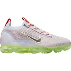 Nike Women's Air VaporMax 2021 FlyKnit LT BONE/BLK/LIME ICE/GHST Shoes