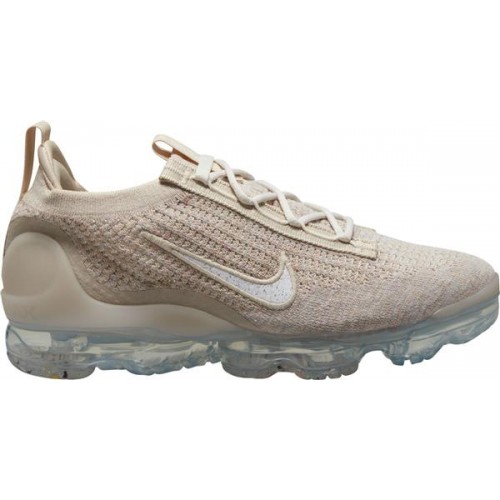 Nike Women's Air VaporMax 2021 FlyKnit OATMEAL/WHT/PHAM/MTL SILV Shoes Nike Women's Air VaporMax 2021 FlyKnit OATMEAL/WHT/PHAM/MTL SILV Shoes