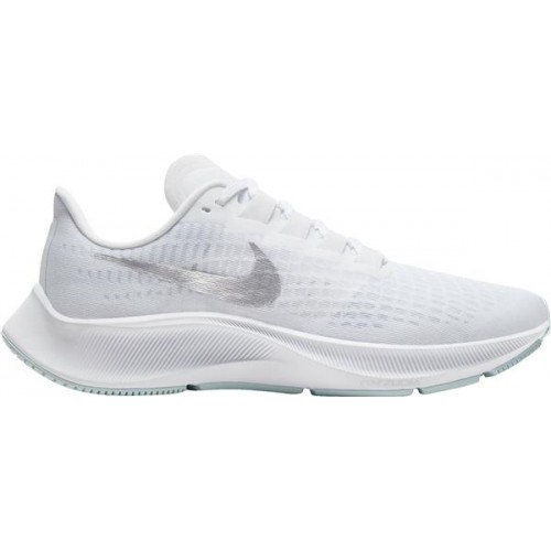 Nike Women's Air Zoom Pegasus 37 Running White/Silver Shoes Nike Women's Air Zoom Pegasus 37 Running White/Silver Shoes