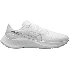 Nike Women's Air Zoom Pegasus 38 Running White/Silver Shoes Nike Women's Air Zoom Pegasus 38 Running White/Silver Shoes