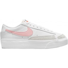 Nike Women's Blazer Low Platform White/Pink Shoes