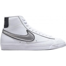 Nike Women's Blazer Mid 77 White/Silver/Black Shoes