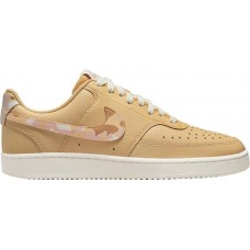 Nike Women's Court Vision Low Seasame/White Shoes