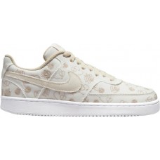 Nike Women's Court Vision Low Wht/Ntrlwht/Rattan Shoes