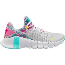 Nike Women's Free Metcon 4 Training Grey/Yellow Shoes